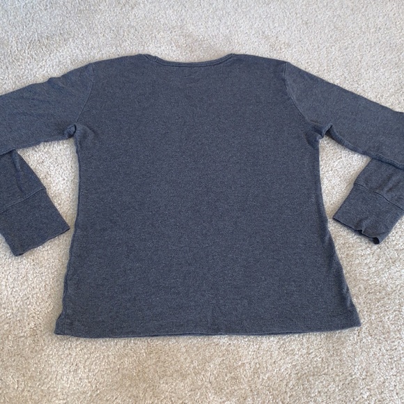 Gap Long Sleeve T-shirt, Size Large, Gray - Picture 6 of 9